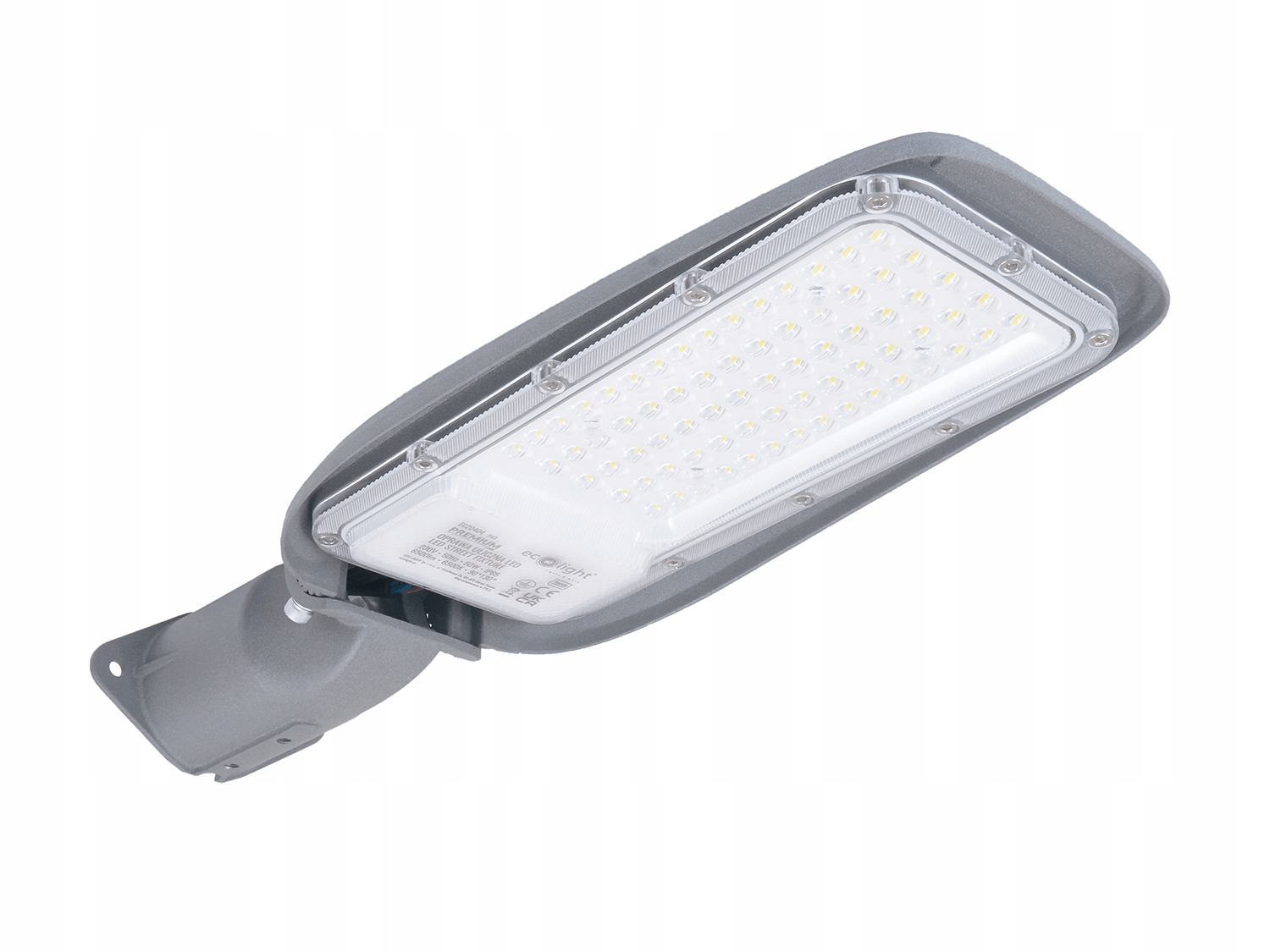 Pouličné svietidlo Ecolight 50 W 6500 lm napájané zo siete